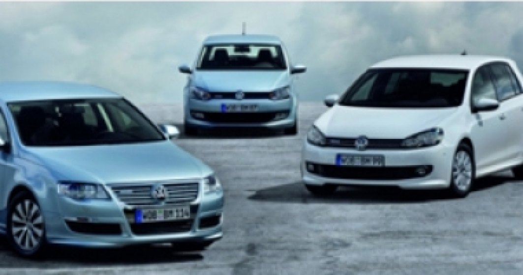 Cat consuma cele mai economice modele Volkswagen BlueMotion?