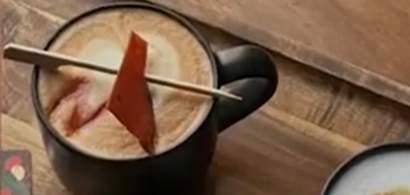 Latte-ul savuros al Anului Abundent: așa se numește cafeaua cu aromă de porc...