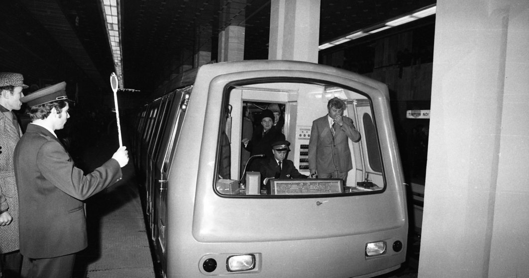Metrorex marcheaza marti 40 de ani de la punerea in circulatie cu calatori a primului tronson de metrou Semanatoarea - Timpuri Noi