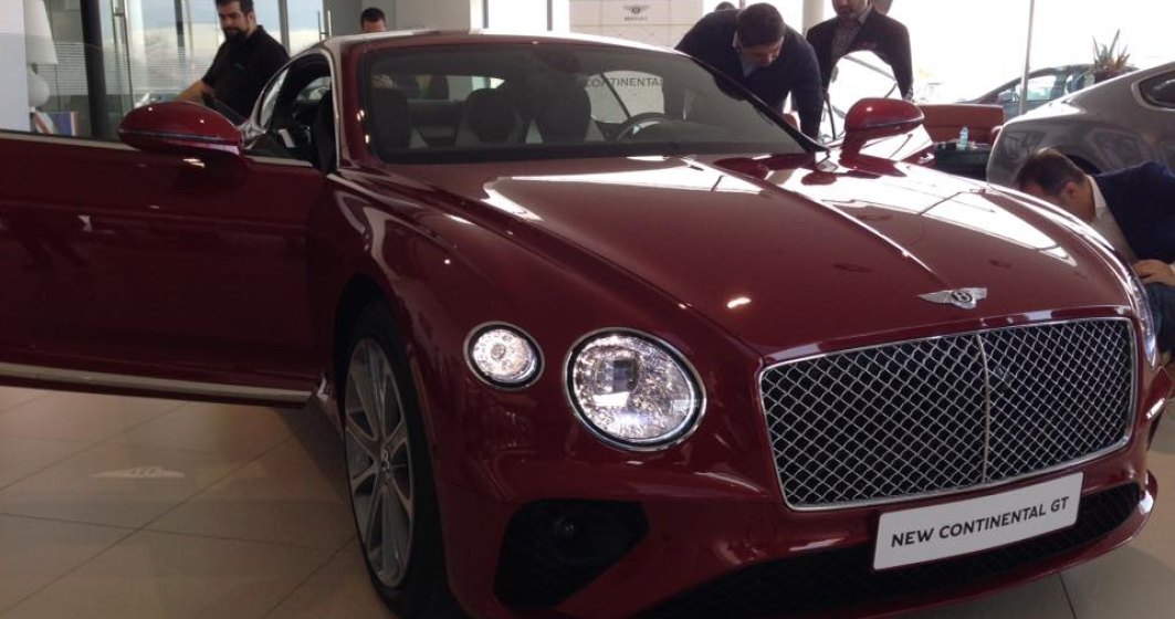 Bentley Continental GT a fost prezentat la Bucuresti