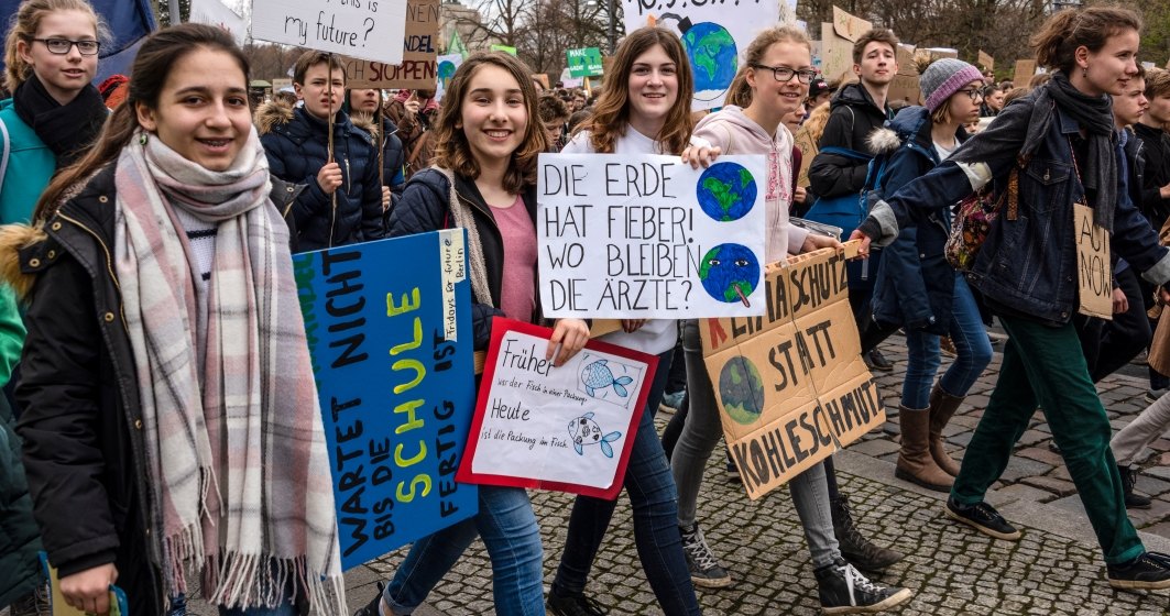 Fridays for Future: tineri din întreaga lume au protestat împotriva schimbărilor climatice