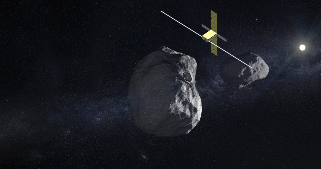 NASA și ESA testează devierea unui asteroid. Mai multe companii din România sunt implicate în misiune