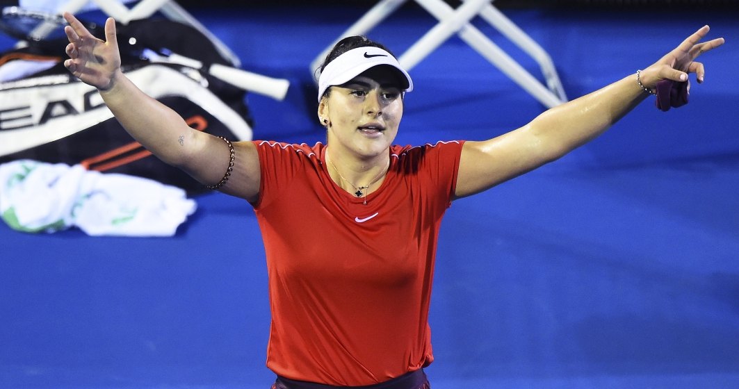 Bianca Andreescu s-a calificat in finala turneului WTA de tenis de la Auckland