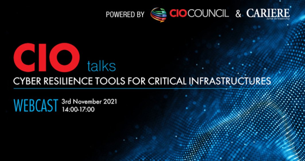 Webcast CIO Talks – Powered by CIO Council – Cyber Resilience tools for critical infrastructures