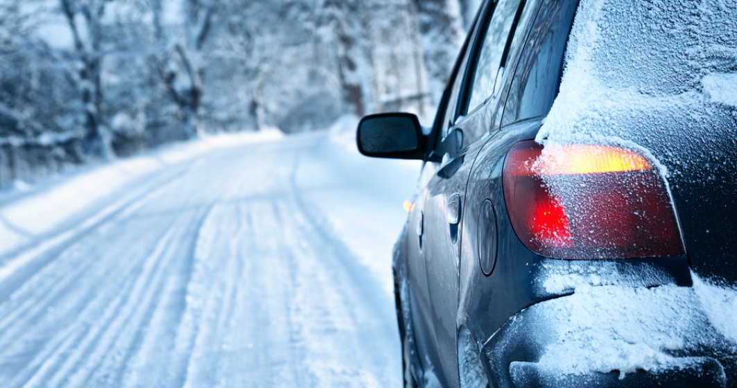 70% dintre soferi au pierdut controlul masinii pe timp de iarna