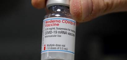 De la 1 februarie se începe imunizare cu vaccinul Moderna, în România