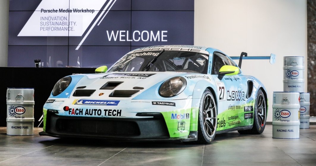 Prima mașină care a primit combustibilul sintetic de la fabrica susținută de Porsche este un 911
