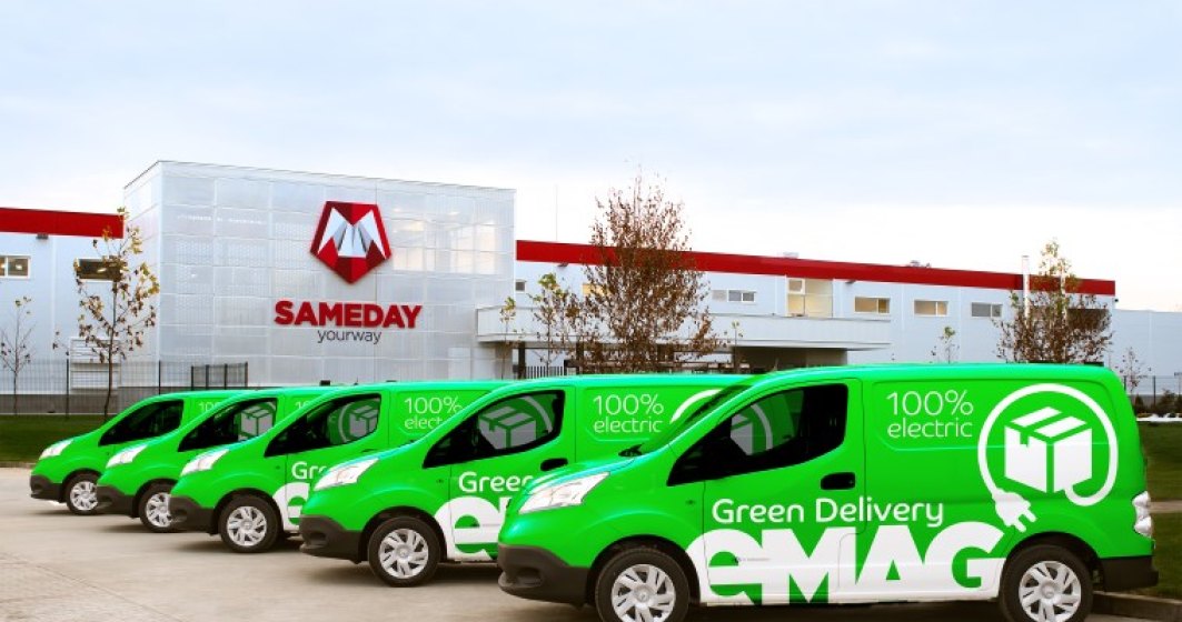 Premiera: eMAG lanseaza livrarea cu automobile 100% electrice
