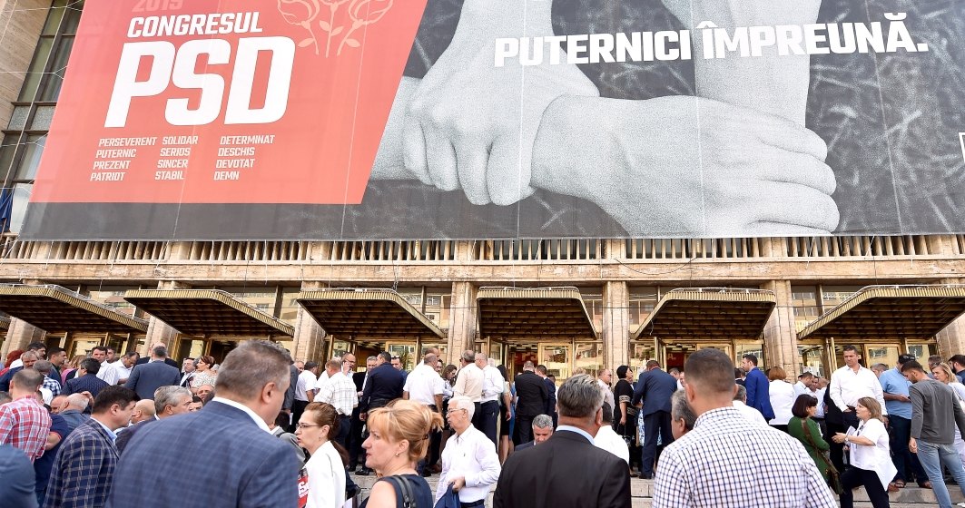 Congres extraordinar al PSD, la Palatul Parlamentului, pentru desemnarea candidatului la alegerile prezidentiale