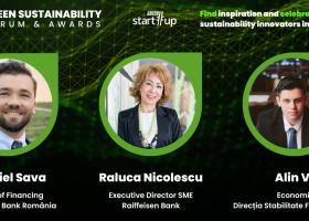 Imagine: Green Start-Up Sustainability Forum & Awards 2023: cum finanțăm afacerile verzi