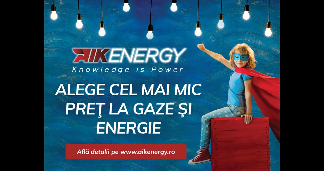 (P) Ambiția celui mai mare importator de gaze: AIK Energy invită consumatorii să aleagă cel mai mic preț cu ocazia liberalizării pieței