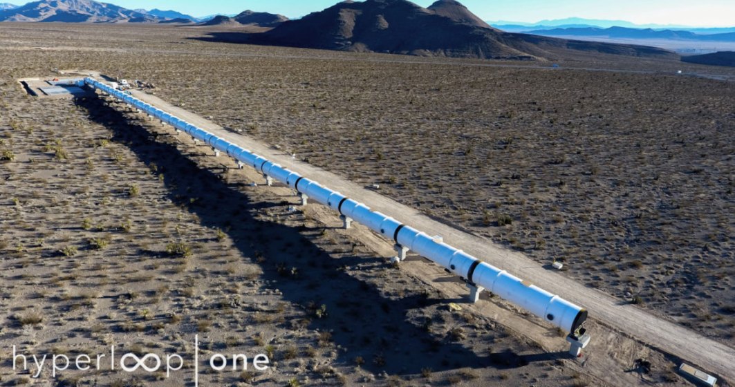 Hyperloop One a fost testat cu succes la o viteza record