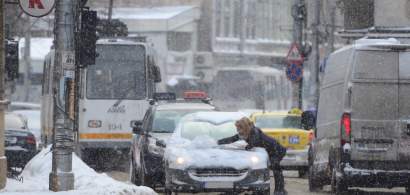 Vreme deosebit de rece la Bucuresti, temperatura maxima nu trece vineri de 2...