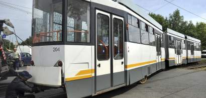 Circulatia tramvaiului 41, blocata din cauza unui accident