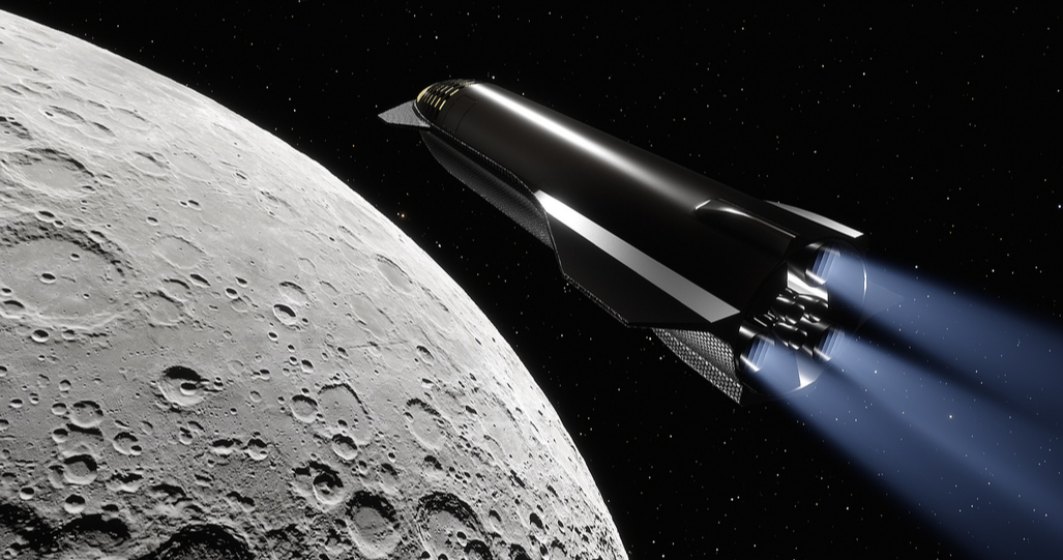 SpaceX și NASA vor trimite următorii oameni pe Lună