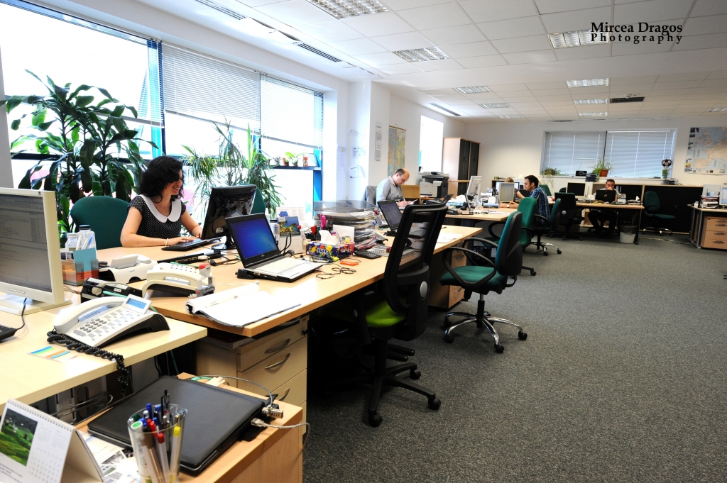 Un birou energizant: cum lucreaza cei 300 de angajati din sediul central al Siemens