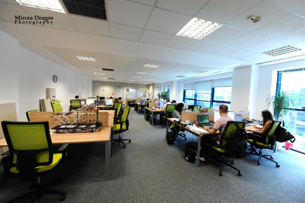Un birou energizant: cum lucreaza cei 300 de angajati din sediul central al Siemens