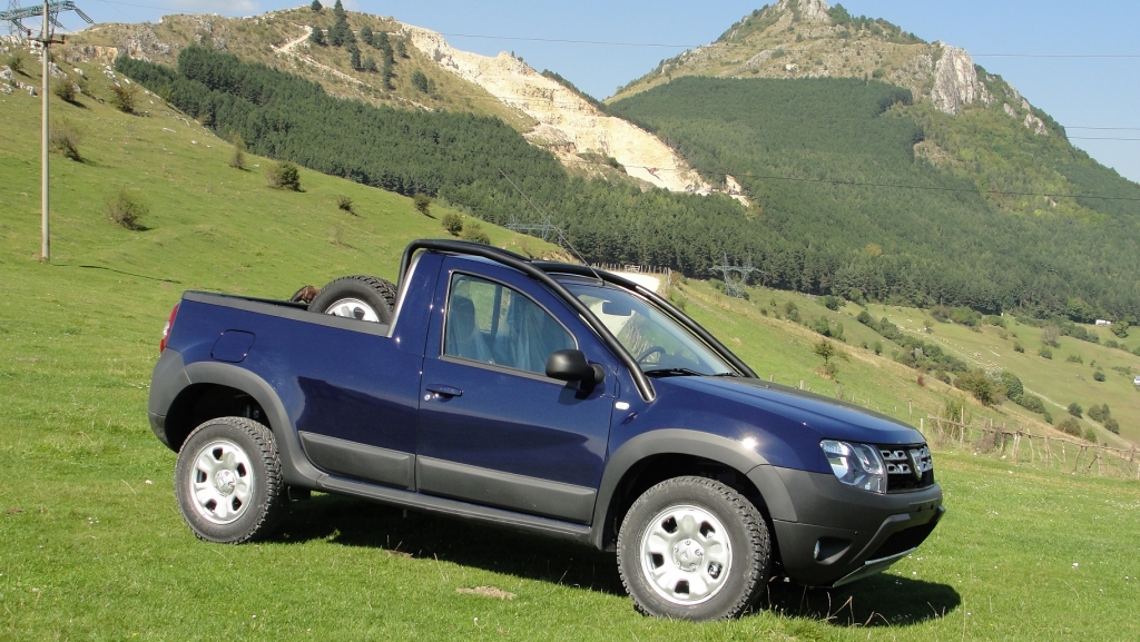 Dacia Duster Pick-Up, peste 500 de unitati vor fi pe strazi pana la finalul 2015