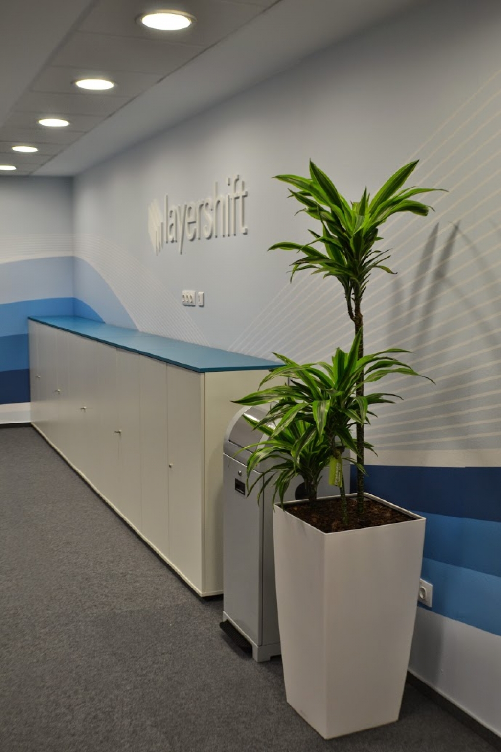 In vizita la LayerShift: birourile cu o terasa cat jumatate din sediu