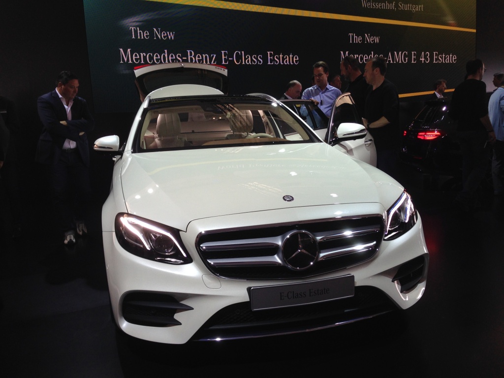 Mercedes-Benz a prezentat in premiera mondiala noua Clasa E Estate