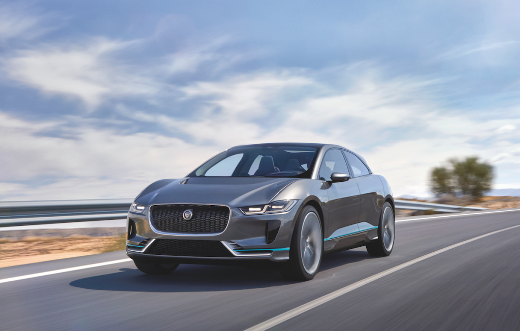 Jaguar va prezenta primul model electric al marcii in 2018
