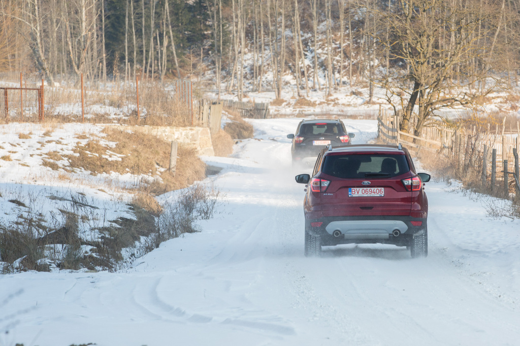 Pe drumuri de poveste cu Ford Kuga facelift AWD - Test Drive
