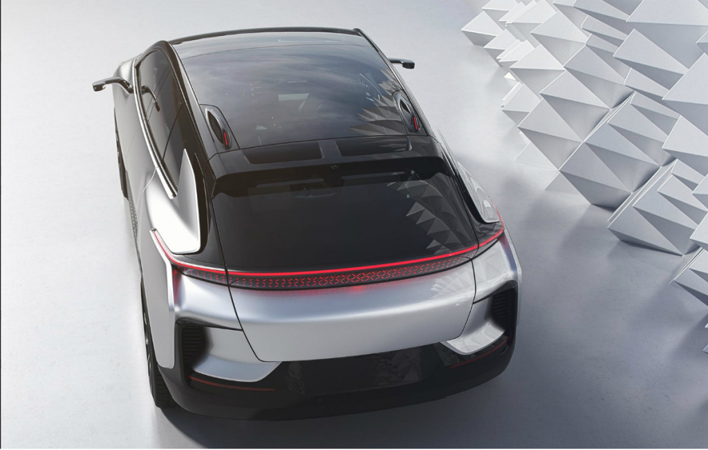 Faraday Future FF 91, un concurent pentru Tesla Model X, a debutat in America