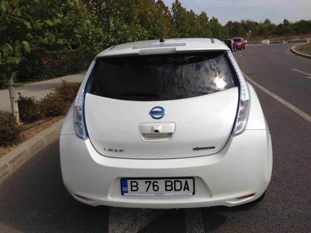 Nissan Leaf, test drive cu o masina electrica japoneza