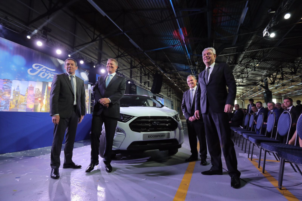 Ford Craiova a inceput productia SUV-ului EcoSport pentru piata europeana