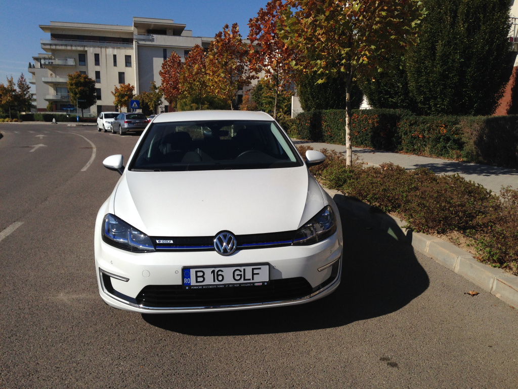 Volkswagen e-Golf, cel mai discret model 100% electric de pe piata - test drive