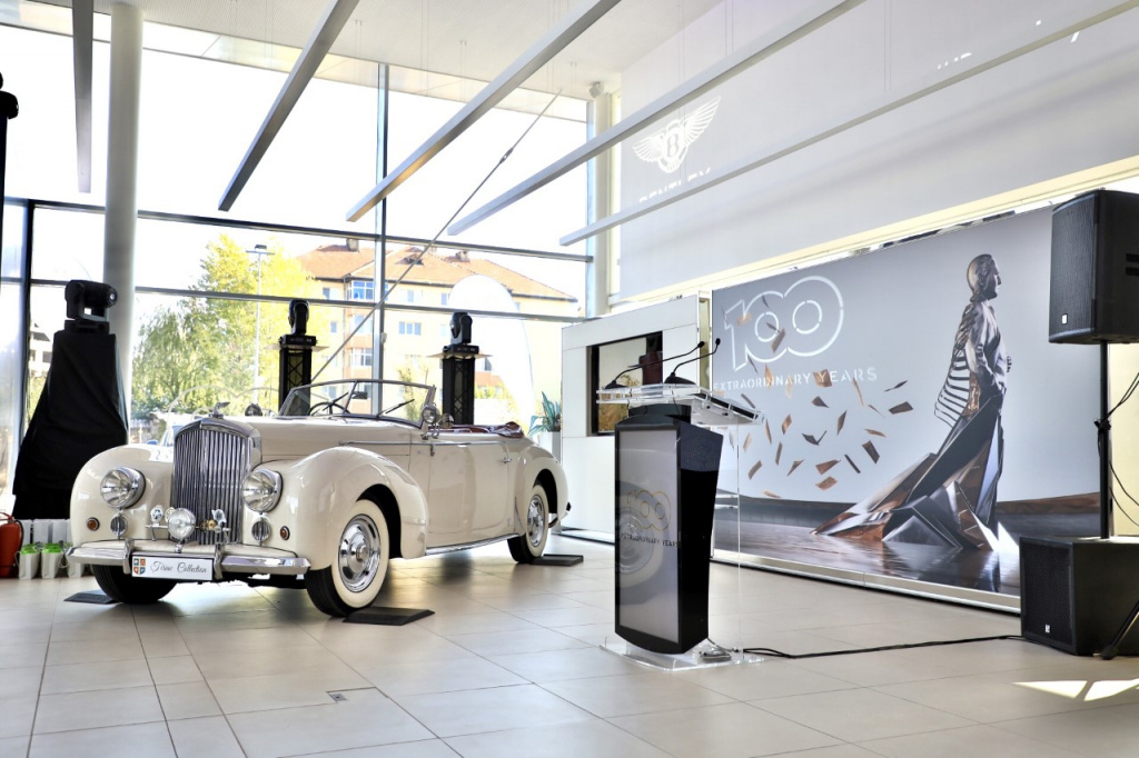 Cum arata noul showroom Bentley din Bucuresti. Investitie de 400.000 euro