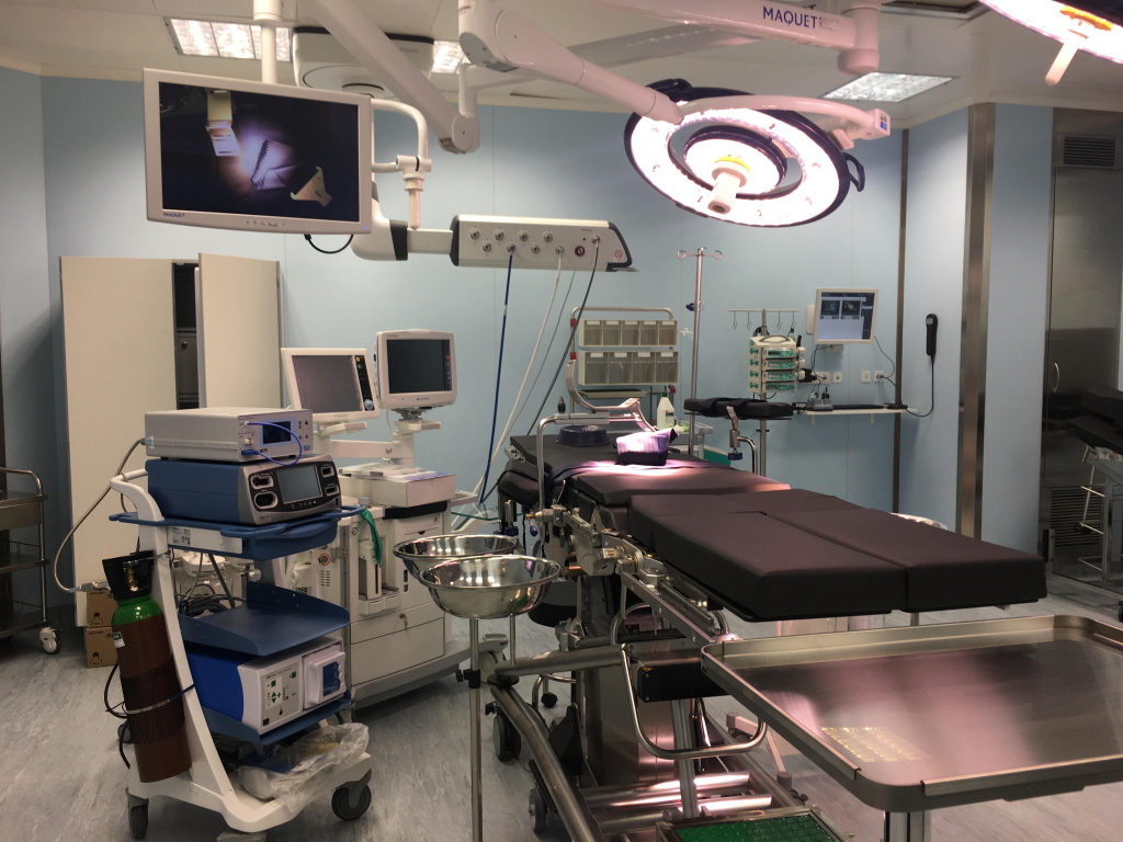 FOTO Cum arata Blocul Operator Central al Spitalului Universitar de Urgenta. 11 sali de operatie moderne vor fi redeschise intr-o saptamana