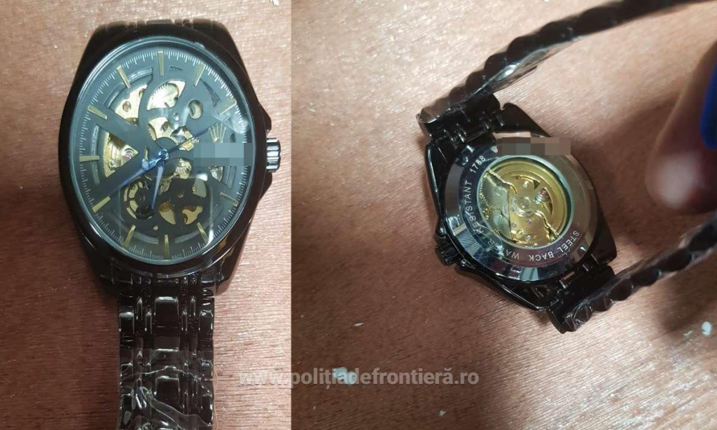 GALERIE FOTO | Peste 5.000 de ceasuri contrafăcute, în valoare de 7,8 milioane de euro, oprite în Portul Constanţa
