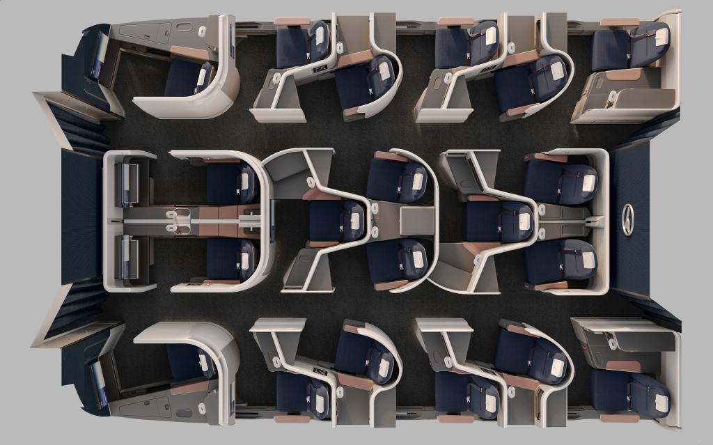 [GALERIE FOTO] Cum arată ”camerele” de lux anunțate de Lufthansa în avioanele sale