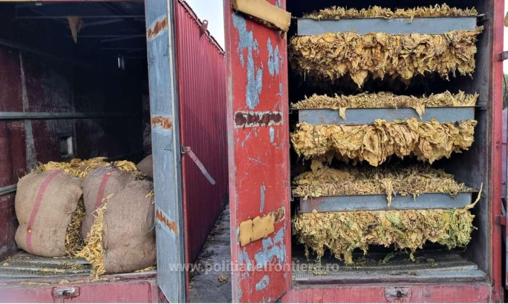 Poliția de Frontieră a descoperit o rețea ilegală de fabrici de țigări, care importa sute de tone de tutun și vindea online