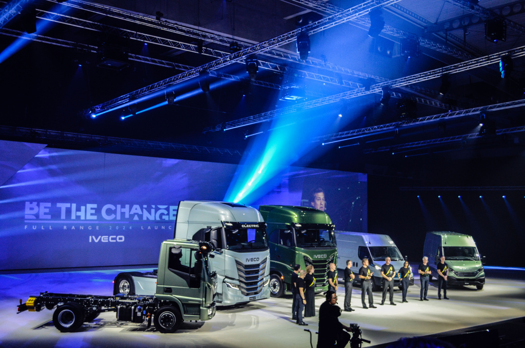 Iveco a prezentat S-eWay, primul său camion 100% electric, cu o autonomie de 500 kilometri