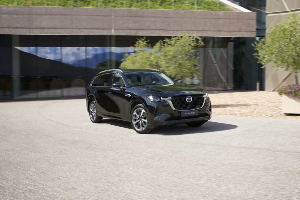 Mazda prezintă SUV-ul CX-80, semnalează că nu abandonează motorizarea diesel