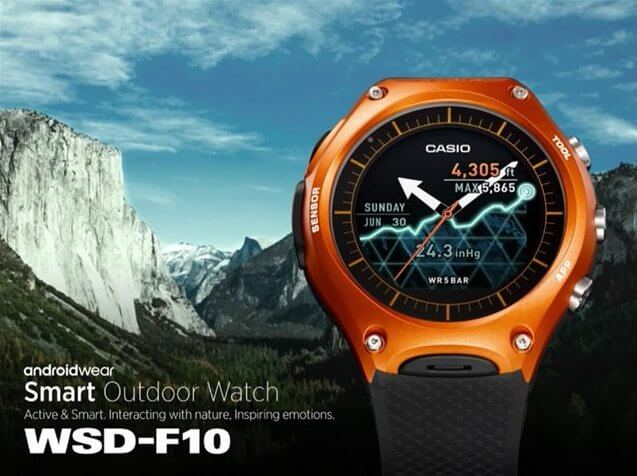 Pentru outdoor – Casio Smart Outdoor WSD-F10