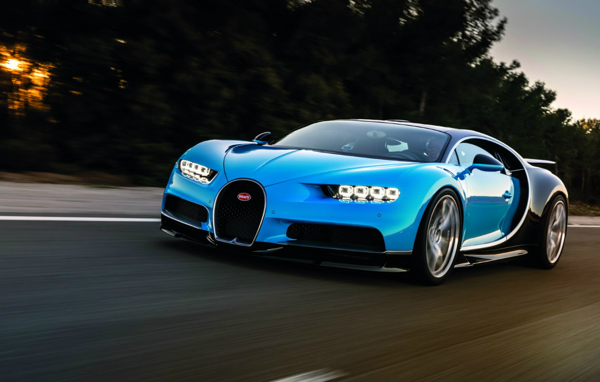 Bugatti Chiron - 2,4 secunde