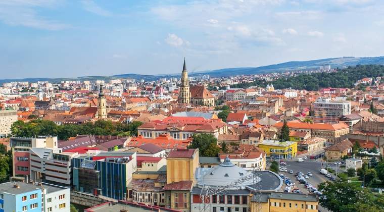 Cluj-Napoca: plus 10% la 6 luni