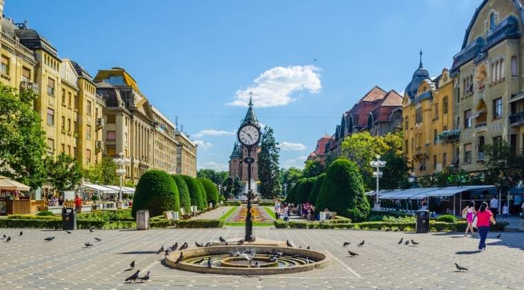 Timisoara: avans de 8,2%