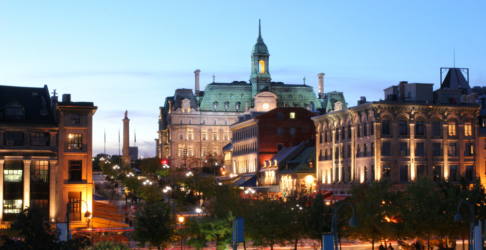 10. Place Jacques Cartier in Montreal, Canada