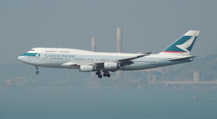 9. Cathay Pacific