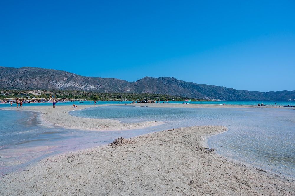 Plaja Elafonissi, Creta, Grecia