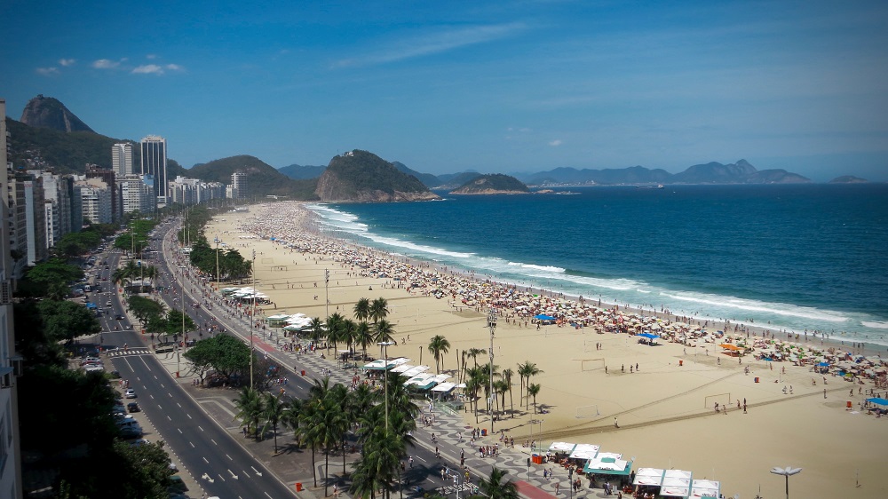 Copacabana, Rio de Janeiro, Brazilia