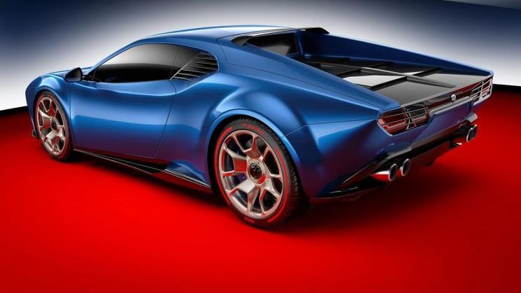 Noua super masina Ares Design: un amestec de Huracan si De Tomaso Pantera