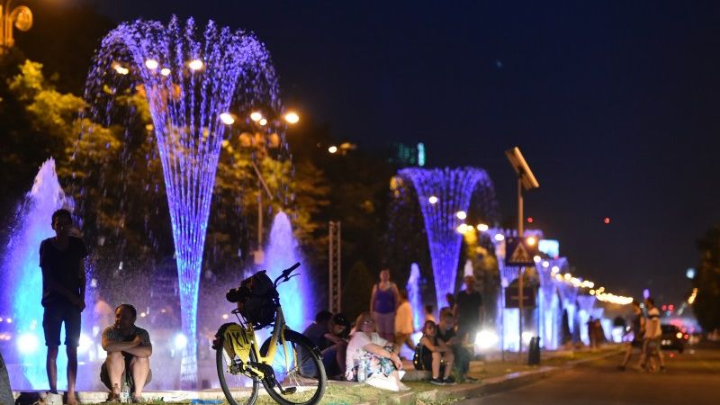VIDEO Cum vor arata fantanile de la Piata Unirii dupa renovare