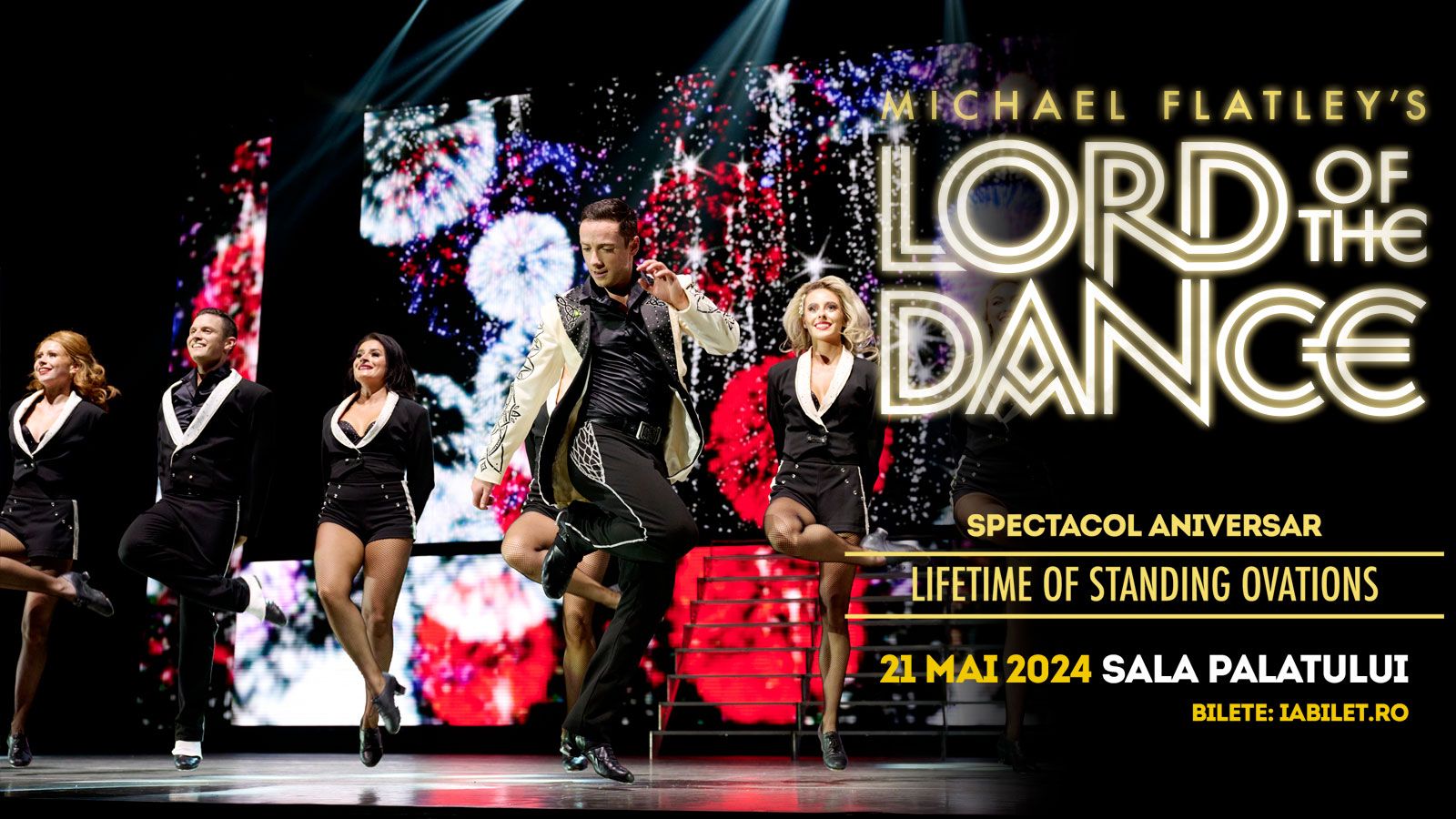 Spectacolul Lord of the Dance se pregătește de o nouă sală plină pe 21 mai, la București