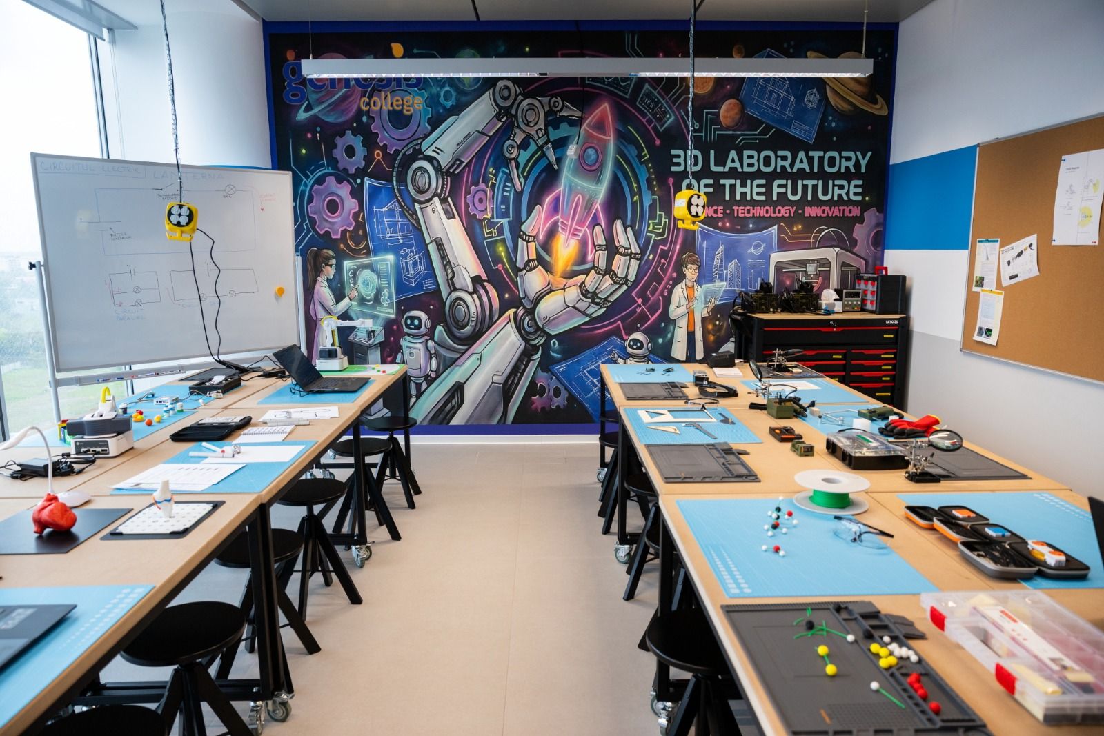 Educație modernă în 2026. Școala în care matematica și istoria devin experiențe vii.&nbsp;Cristian Lăcraru: „Absolvenții vor contribui la redefinirea pieței muncii”
<br> - Poza 1