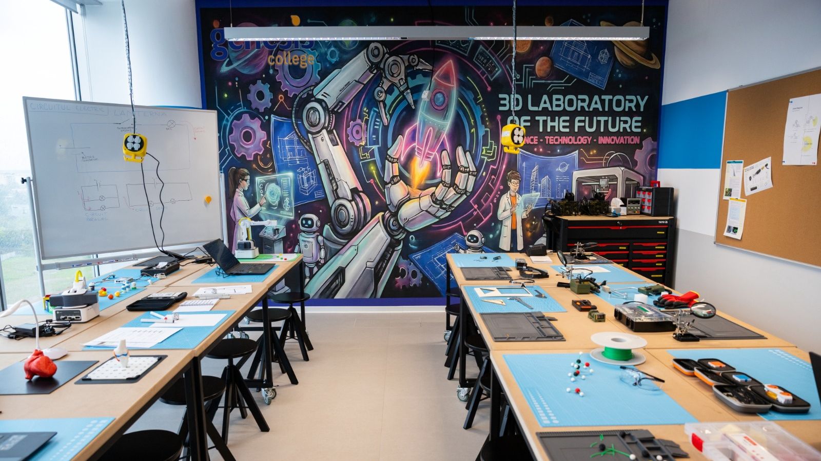 FOTO. Educație modernă în 2026. Școala în care istoria și matematica devin experiențe vii. Cristian Lăcraru: "Absolvenții vor contribui la redefinirea pieței muncii"